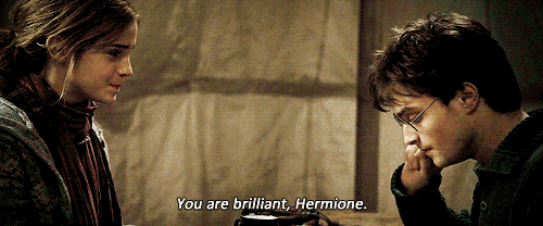 you are brilliant hermoine.gif