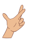 —Pngtree—index finger and middle finger_4606967.png